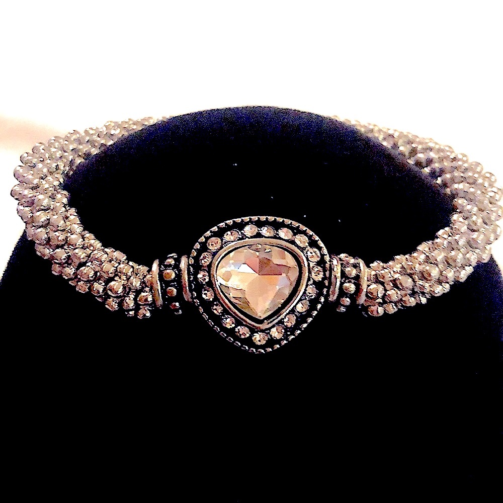 👗Heart Popcorn Pattern Bracelet
